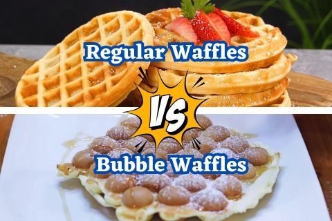 Bubble Waffles vs. Regular Waffles