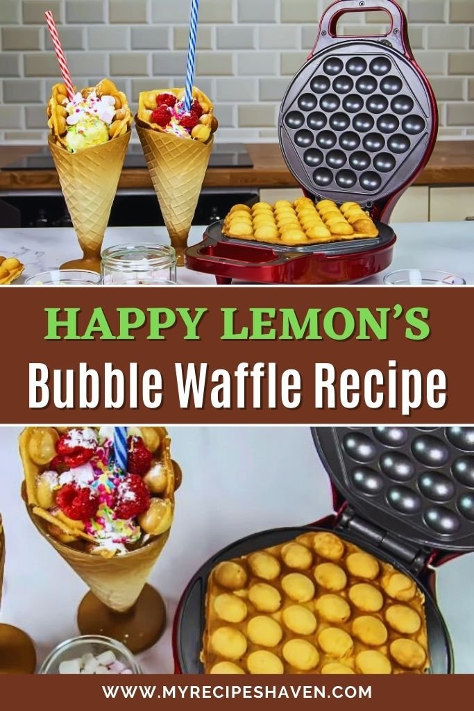 Happy Lemon’s Bubble Waffle Copycat