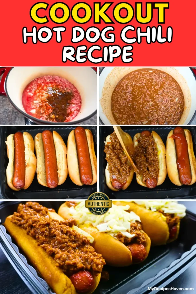 Cookout Hot Dog Chili Copycat Recipe