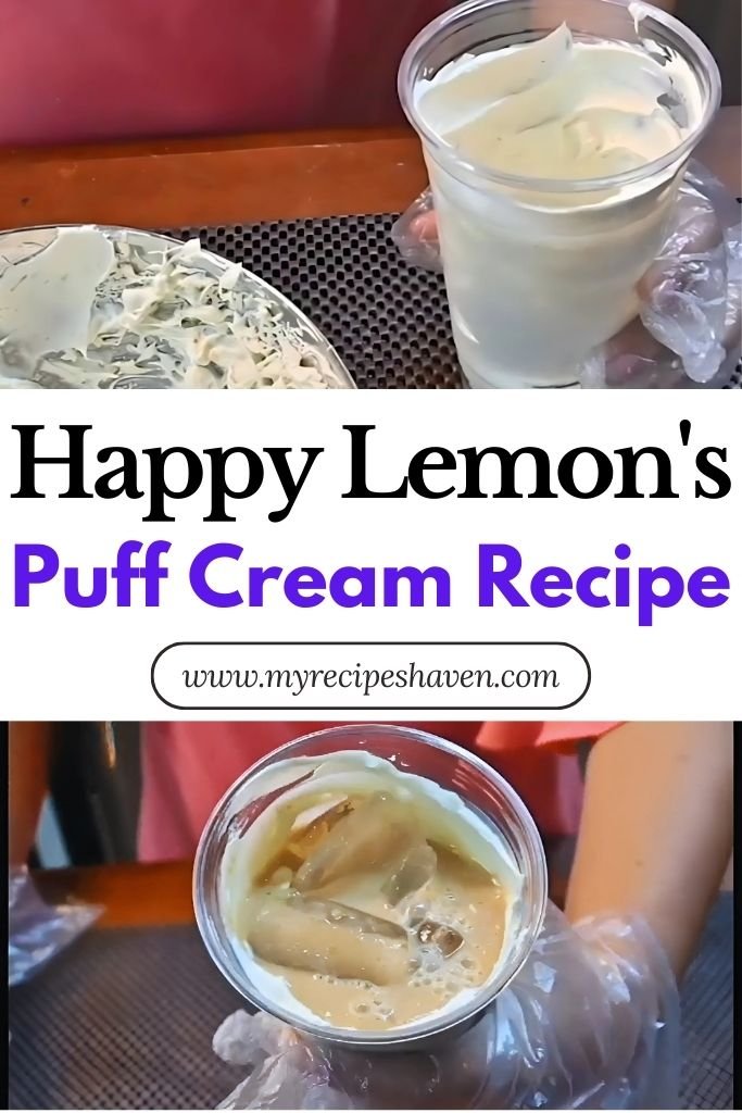 Happy Lemon's Puff Cream Copycat Recipe