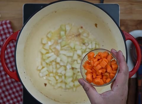 Sauté the Vegetables