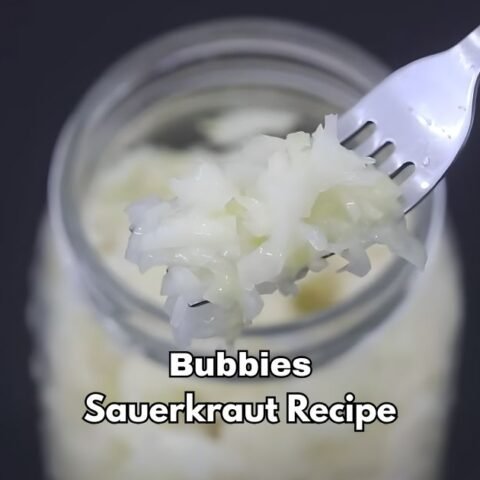 Bubbies Sauerkraut Recipe