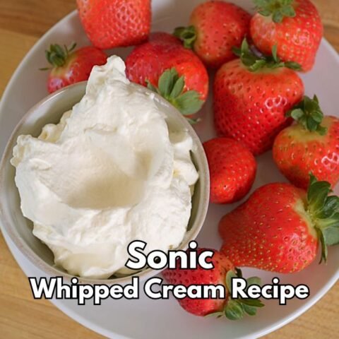 Sonic Whipped Cream Recipe