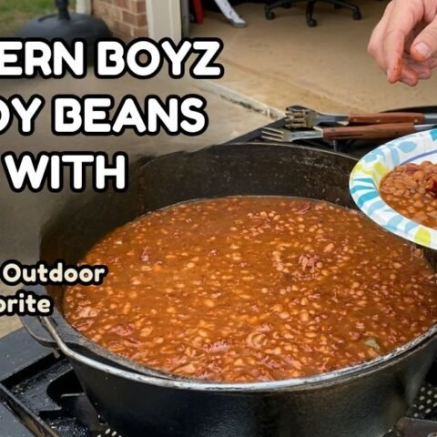 SOUTHERN BOYZ COWBOY BEANS RECIPE WITH BACON