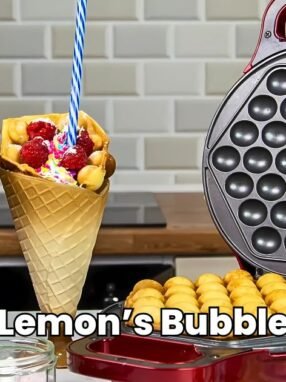 Happy Lemon's Bubble Waffle Recipe