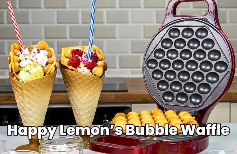 Happy Lemon's Bubble Waffle Recipe