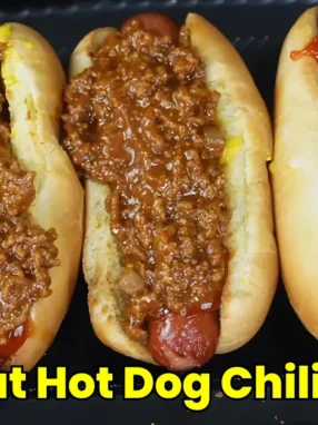 Cookout Hot Dog Chili Recipe