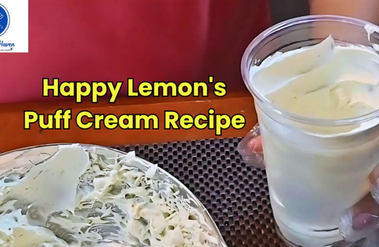 Happy Lemon's Puff Cream Recipe