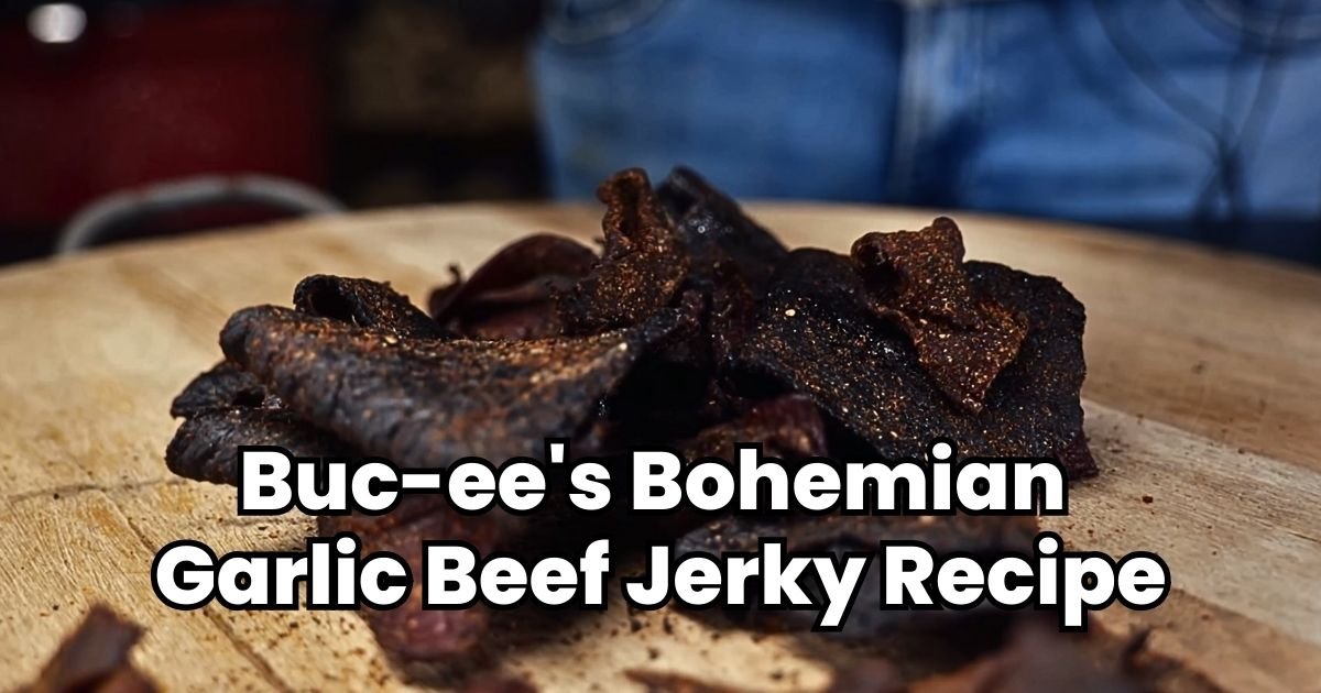 Buc-ee's Bohemian Garlic Beef Jerky Recipe
