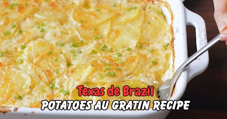 Texas de Brazil Potatoes AU Gratin Recipe