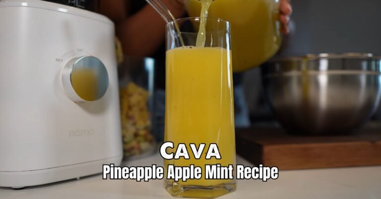 Cava Pineapple Apple Mint Recipe