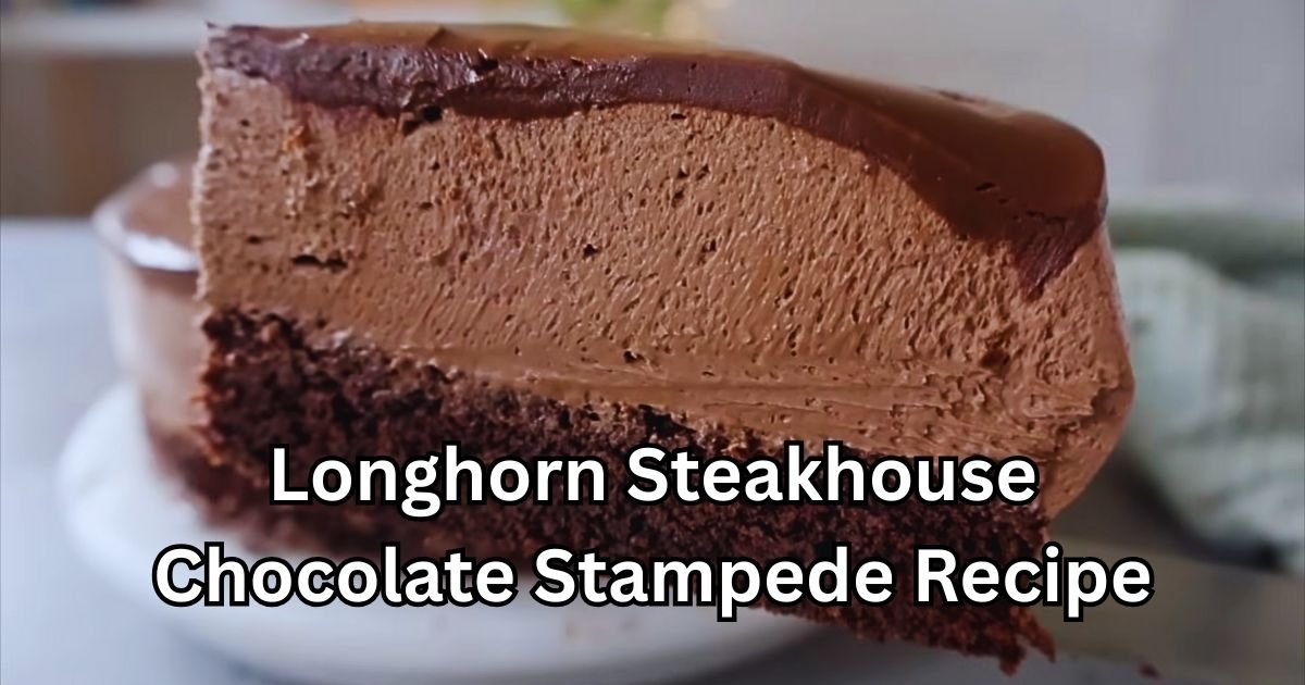 Longhorn Steakhouse Chocolate Stampede Recipe