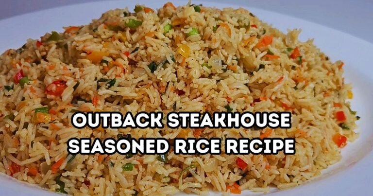 Outback Steakhouse Seasoned Rice Recipe