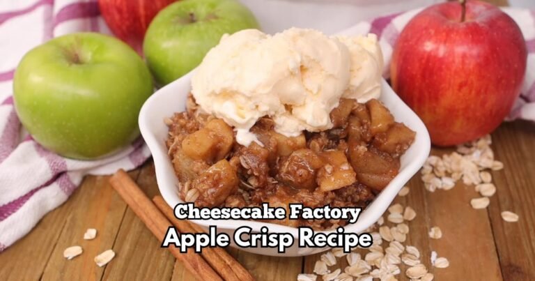 Cheesecake Factory Apple Crisp Recipe