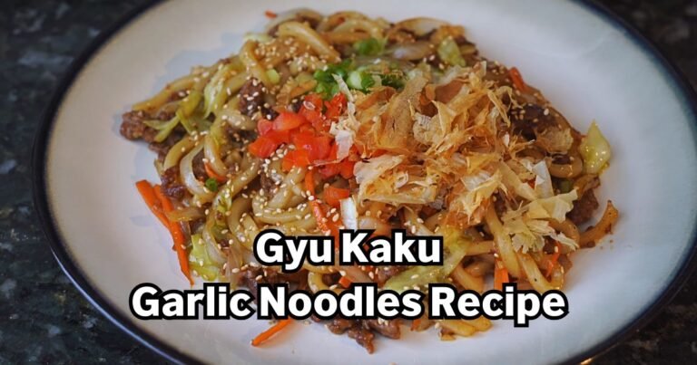 Gyu Kaku Garlic Noodles Recipe