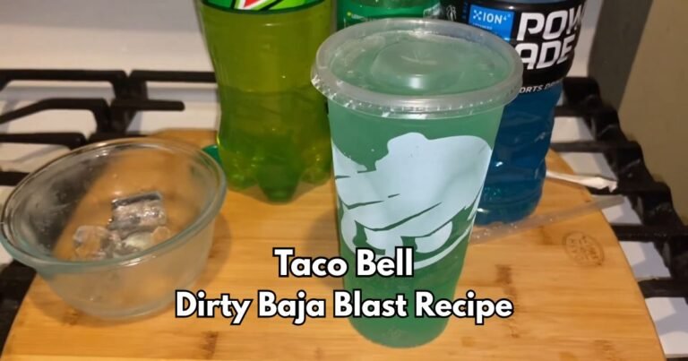 Taco Bell Dirty Baja Blast Recipe
