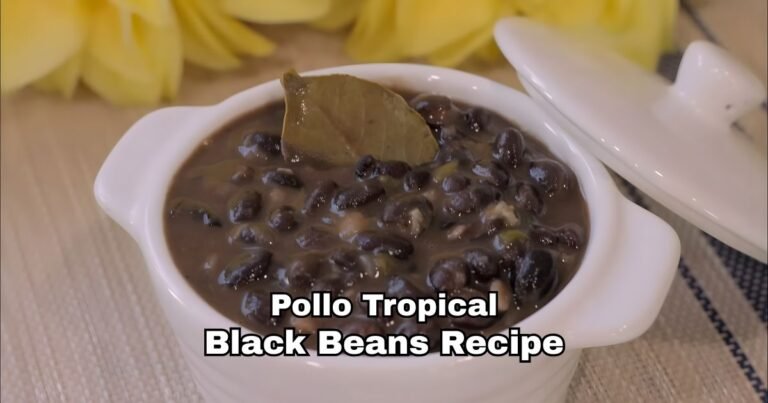 Pollo Tropical Black Beans Recipe
