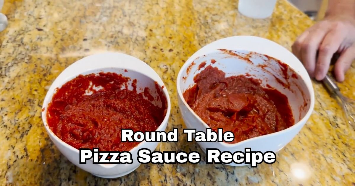 Round Table Pizza Sauce Recipe