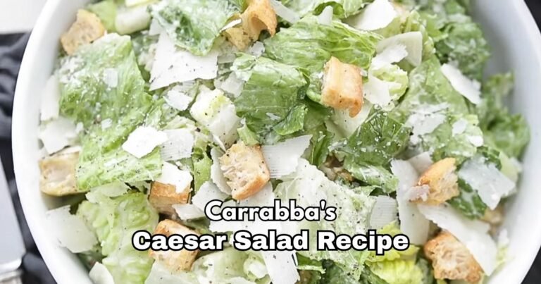 Carrabba's Caesar Salad Recipe