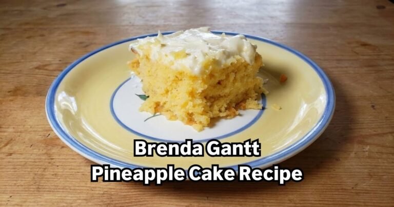 Brenda Gantt Pineapple Cake Recipe