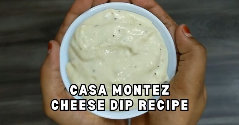 Casa Montez Cheese Dip Recipe