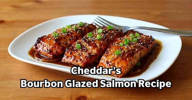 Cheddar’s Bourbon Glazed Salmon Recipe