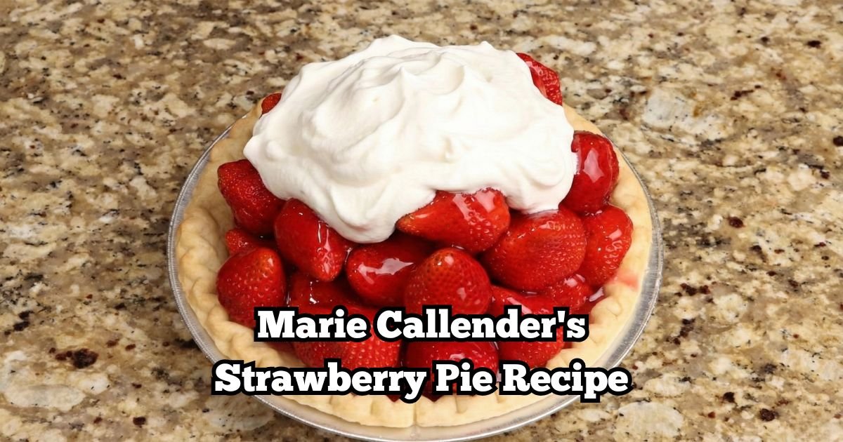 Marie Callender's Strawberry Pie Recipe