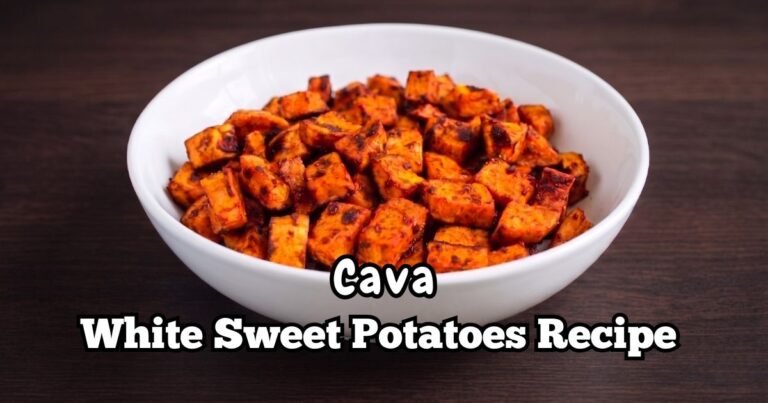 Cava White Sweet Potatoes Recipe