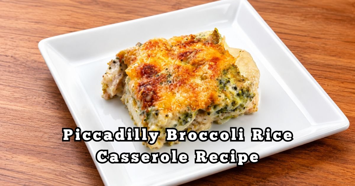 Piccadilly Broccoli Rice Casserole Recipe